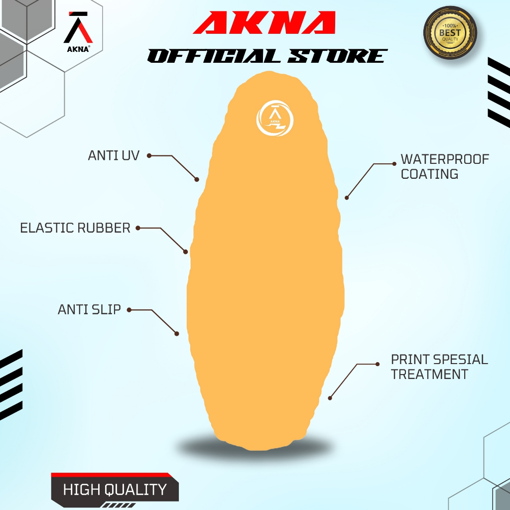 Cover seat Akna JRP / Sarung Jok Motor Anti kucing & Air Akna Max Protection