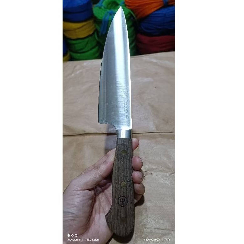 Pisau Dapur Stainless Steel Wusthof Crafter 8". Made in Germany.