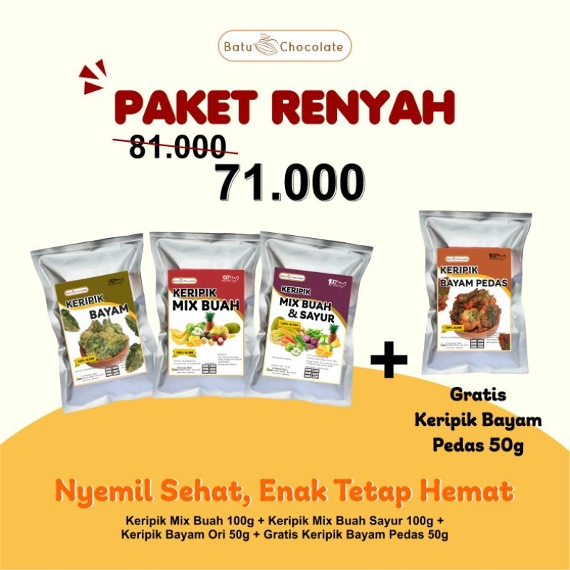 

Batu Chocolate - Paket Renyah