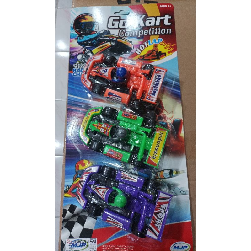mobil gokart/mainan anak laki2/mainan murah+buble wrabe