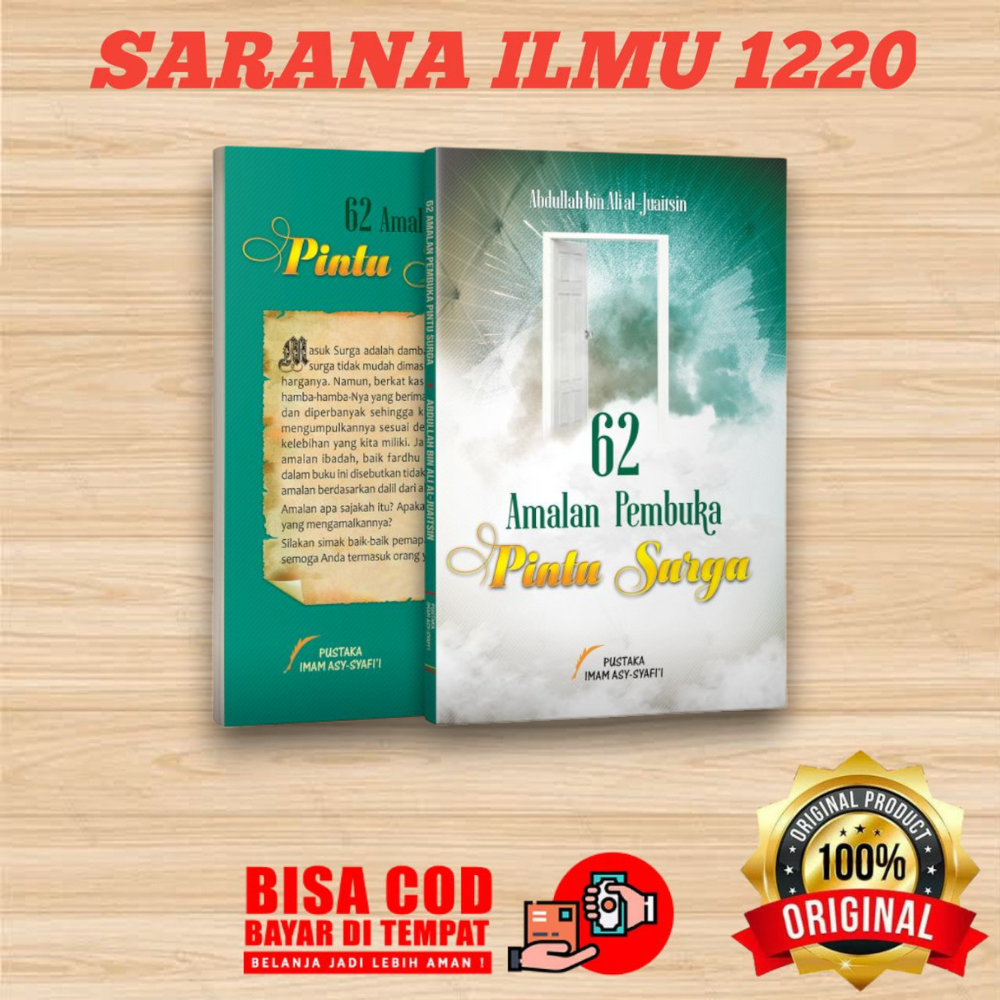 PUSTAKA IMAM SYAFII | BUKU 62 Amalan Pembuka Pintu Surga