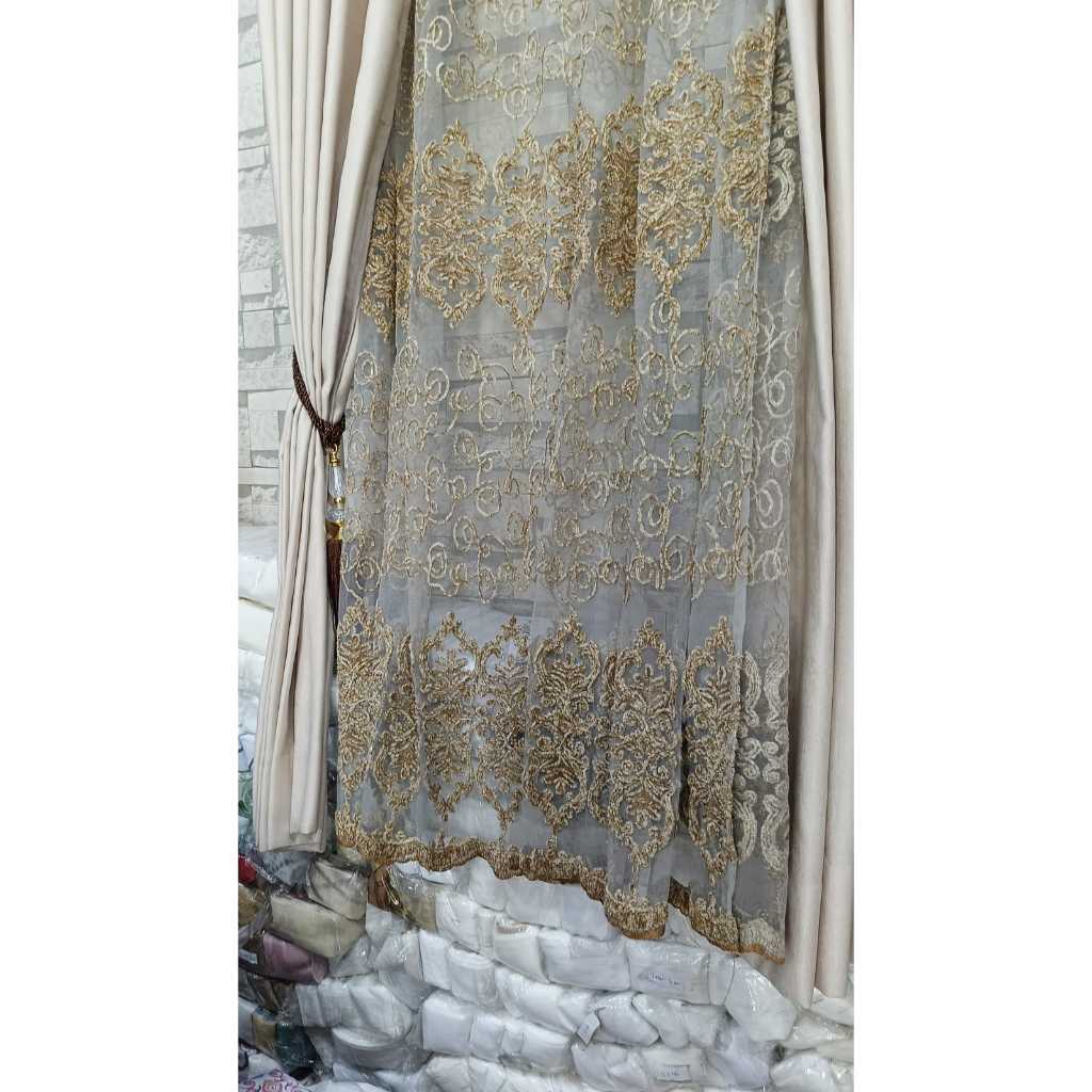 vitrase bordir turki