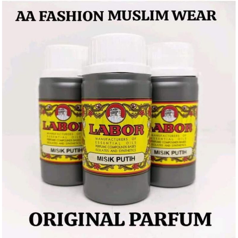 minyak wangi / parfum misik putih original LABOR
