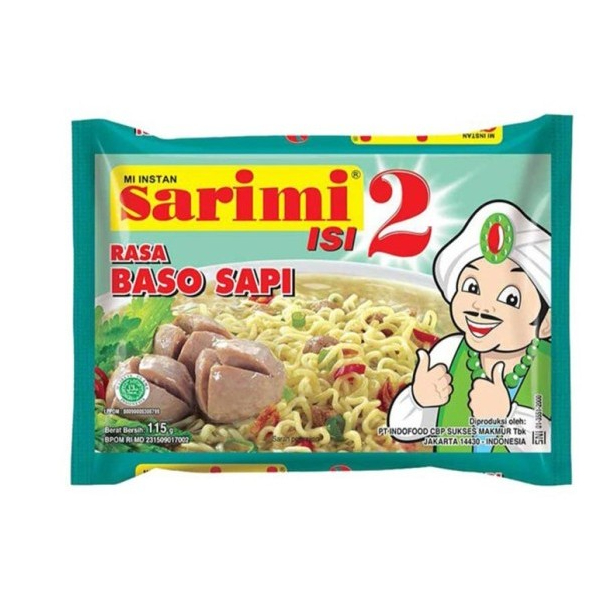 

Sarimi Isi 2 Rasa Baso Sapi