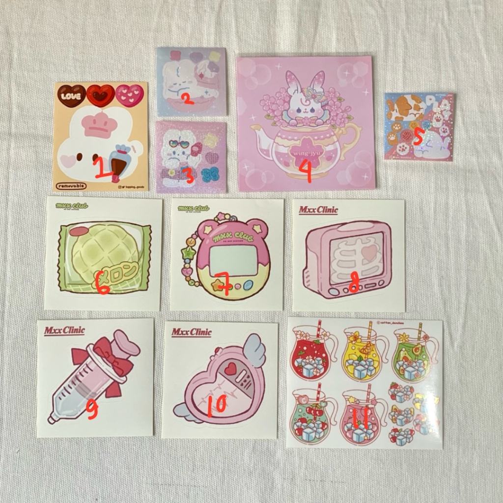 

Mini sticker korea polco deco holo big sticker floro urr, allang mallang, topping goods, more warm, yany studio, st2krs, hee hee club, something beloved, ppanjj, my mousse, snip snippety snip, io studio, withyou, dinga mart, luesey, toppikok