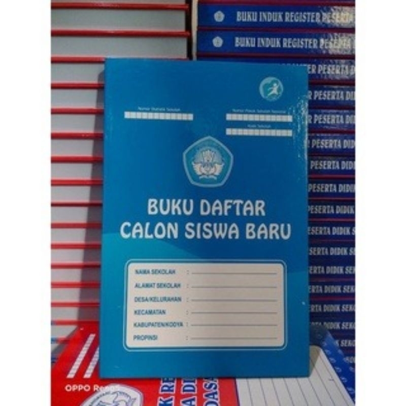 

buku daftar caloo diswa baru