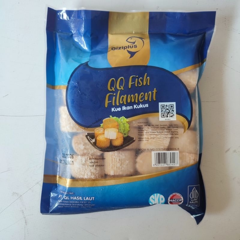 

GIZIPLUS QQ FISH FILAMENT KUE IKAN KUKUS 250GR