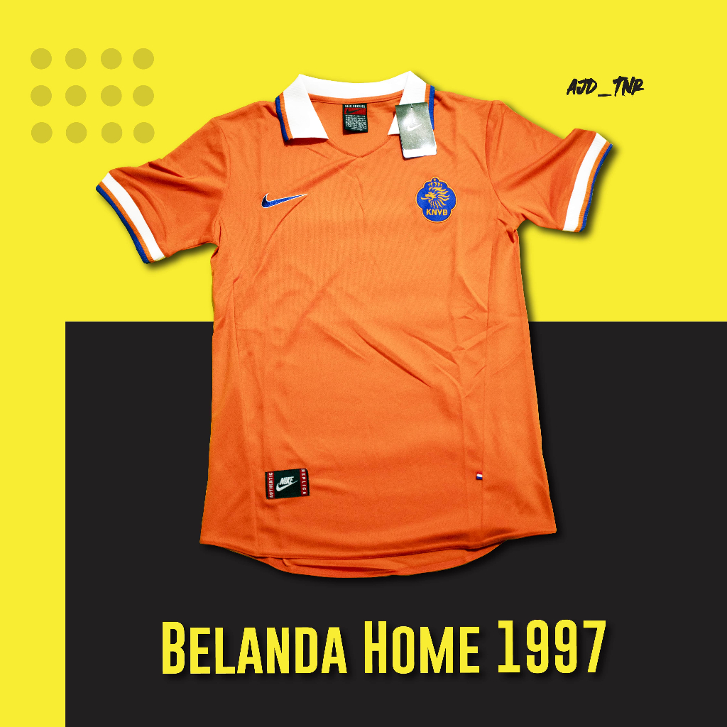 Jersey Retro Belanda Home 1997