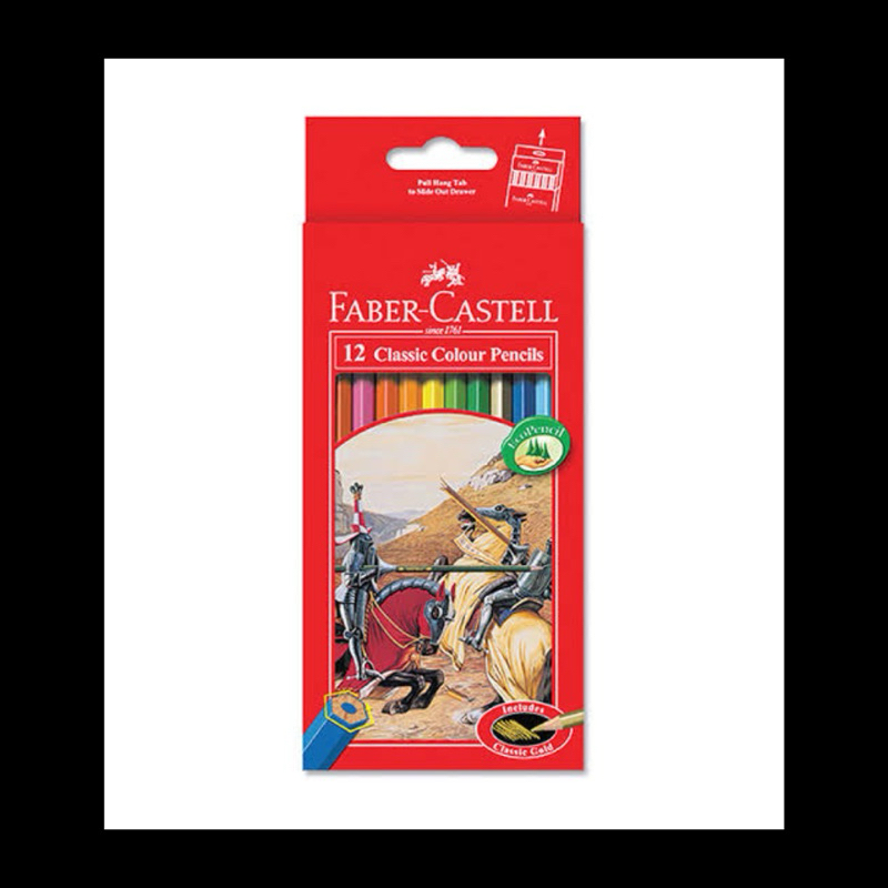 

Faber Castell Pencil Classic Colour 12l