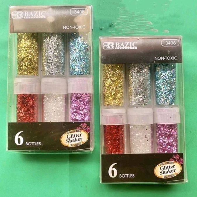 

BUBUK GLITER 6 WARNA 3406 BAZIC