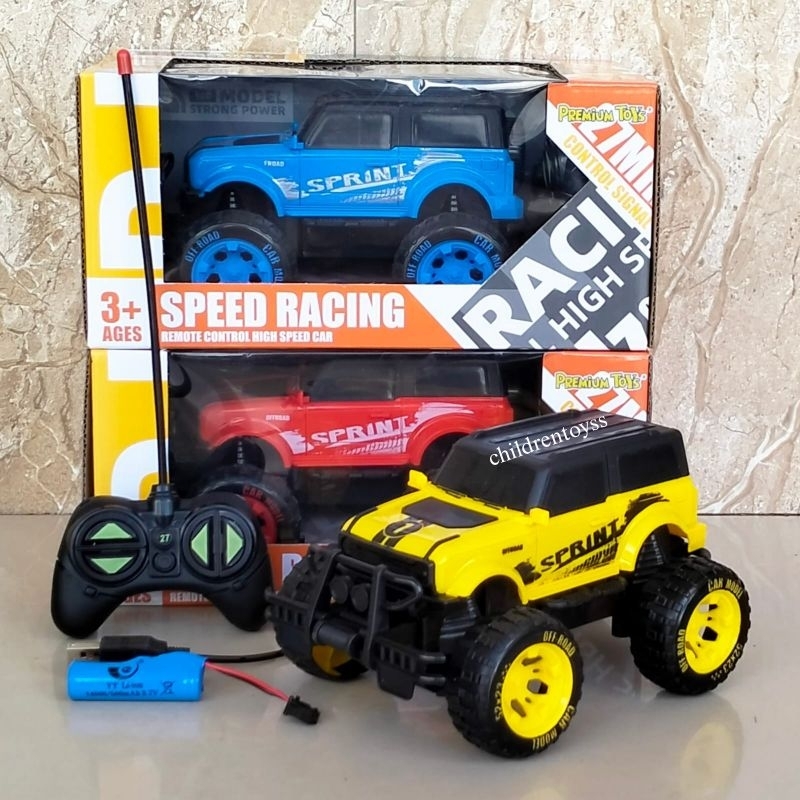 Mainan Mobil Remote Jeep Rc Speed Racing / Mobil Jeep Remote Control