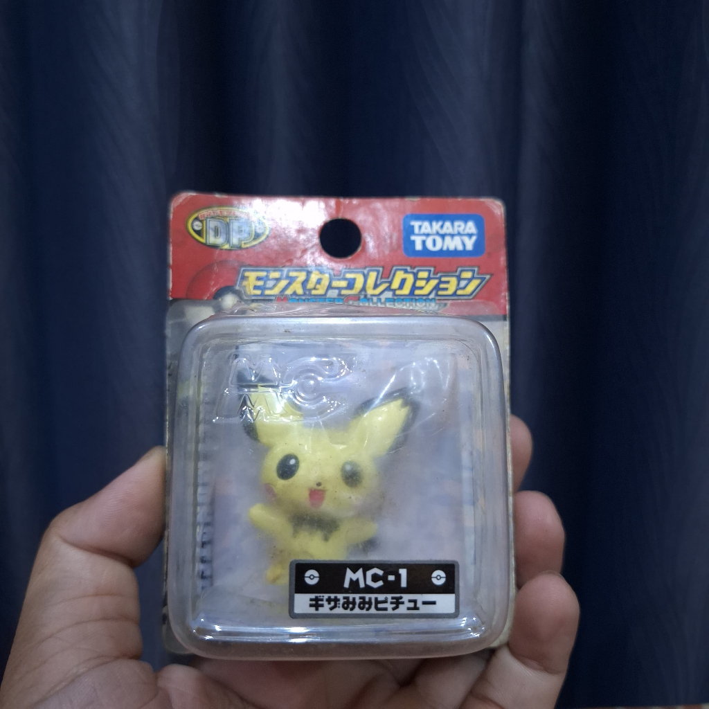 Takara Tomy Moncolle Pokemon Action Figure Pichu Old Pose Original Rare