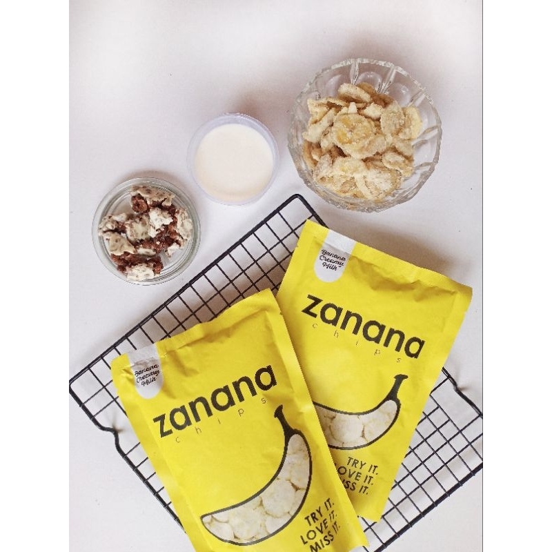 

Zanana Chips Banana Creamy Milk 80 gram