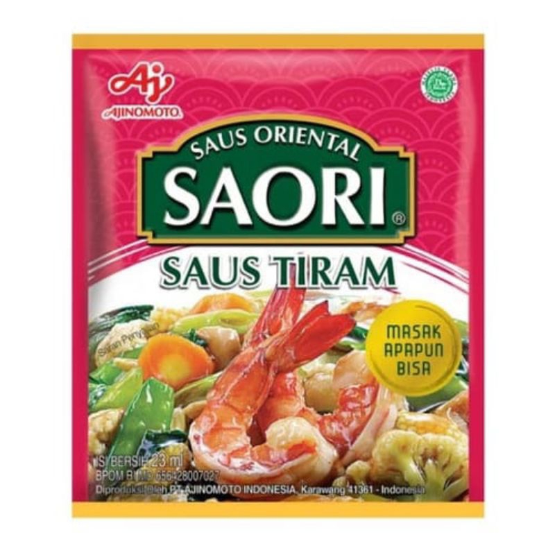 

[] Ajinomoto [] Saori Saus Tiram 1 Renceng isi 10 Sachet 25ml [] Penyedap Makan Ala Oriental