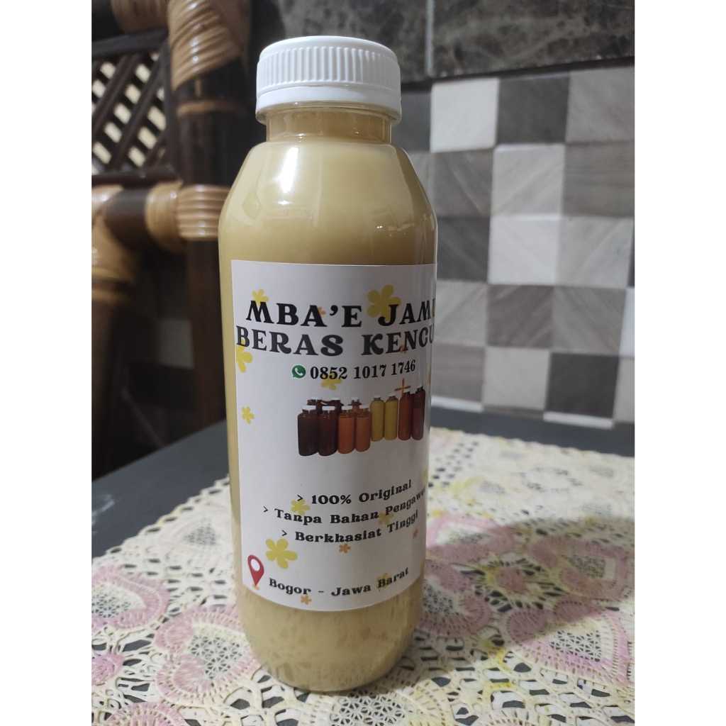 

JAMU BERAS KENCUR KEMASAN 250Ml | MBAE JAMU | MINUMAN BERKHASIAT DAN BERMANFAAT