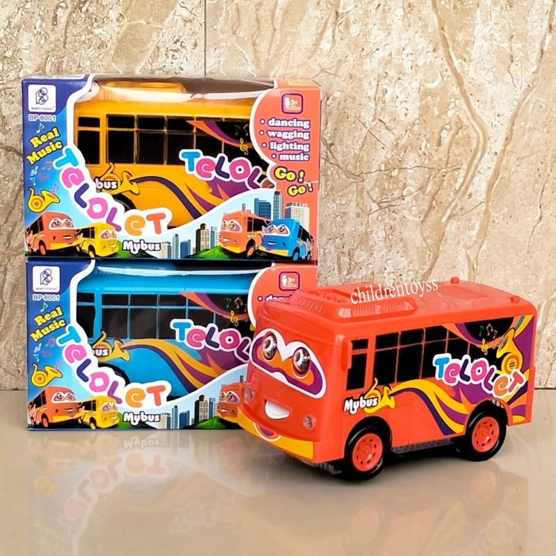 Mainan Mobil Bus Telolet / my bus telolet