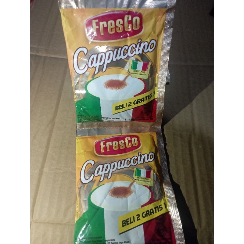 

Fresco cappucino 1 sachet