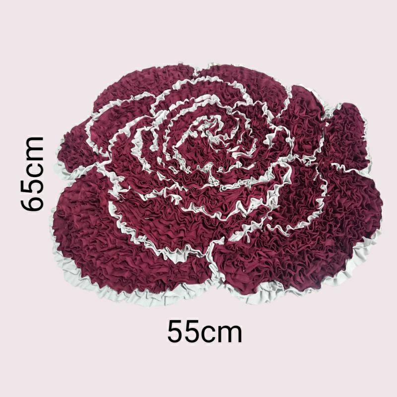 Keset Karakter Mawar jumbo Homemade Keset Kaki Home decor