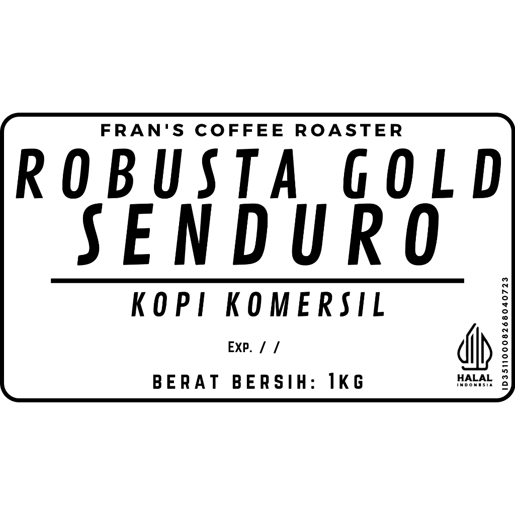 

Kopi Robusta Gold 1kg Murni | Kualitas Hotel Dan Resto | Ecer / Grosir | Bubuk / Roastbean Biji Kopi | Semeru Senduro Lumajang | Frans Coffee Roaster