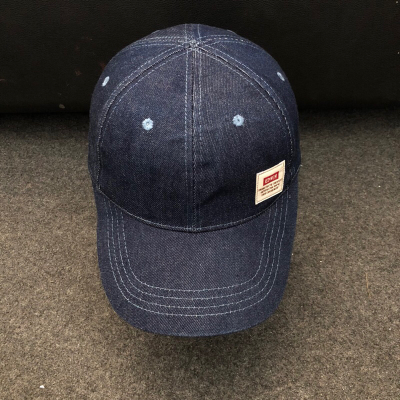 topi denim edwin japan original second