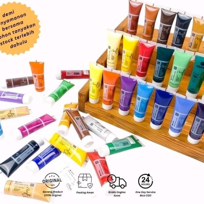 

cat lukis acrylic 30 ml marie's hemat lebay