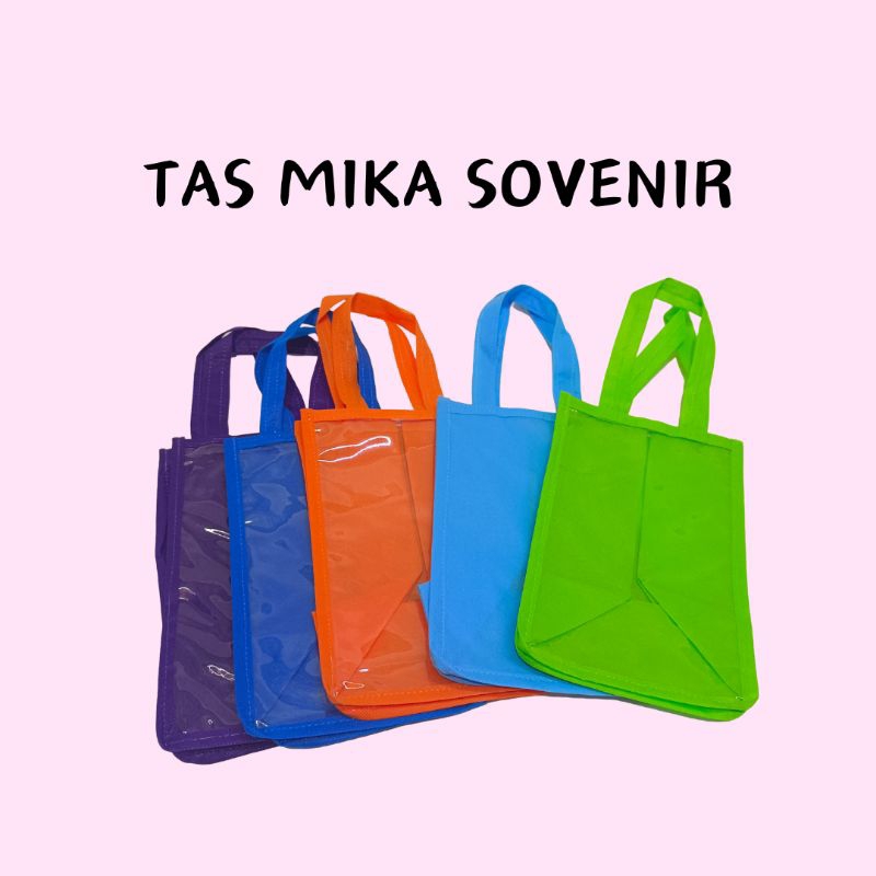

tas mika sovenir kombinasi /sovenir ulang tahun/tas snack kue lebaran
