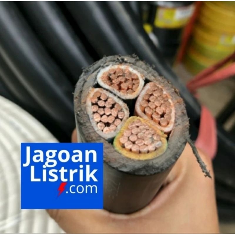 Kabel Listrik NYY 4x70 SUPREME Hitam Kawat NYY 4 x 70 mm2 ( Ecer )