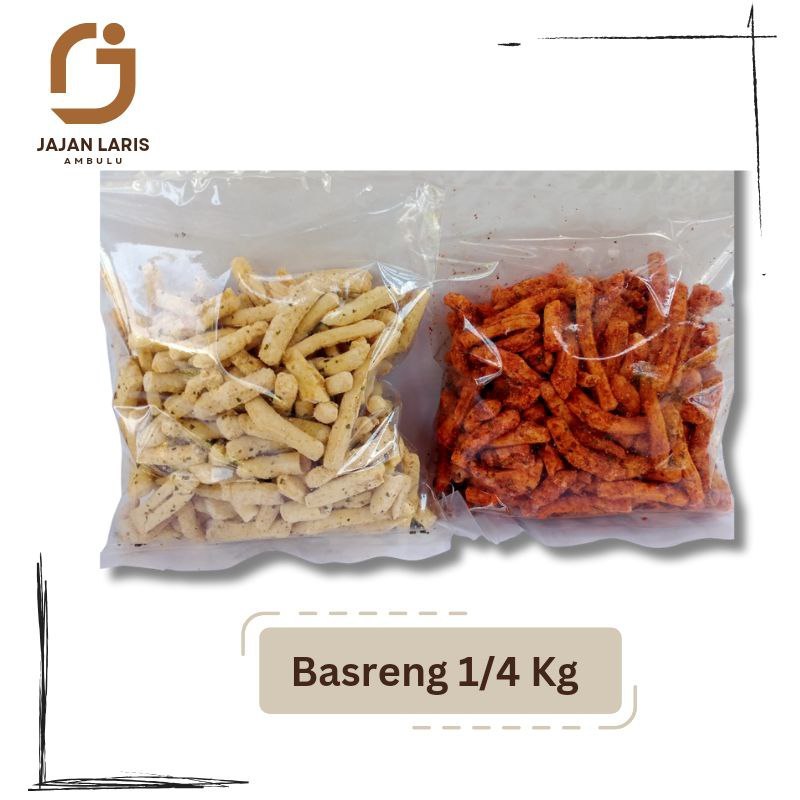 

Basreng Pedas Daun Jeruk 250gram SeuhahLata Lata