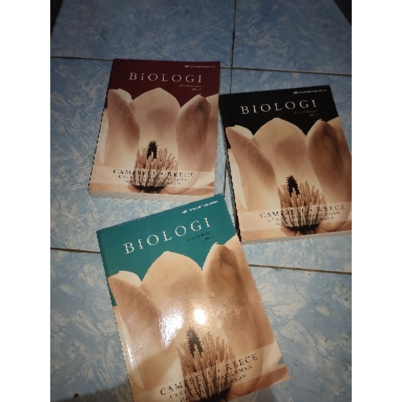 Preloved Buku Biologi Campbell Original Edisi 8