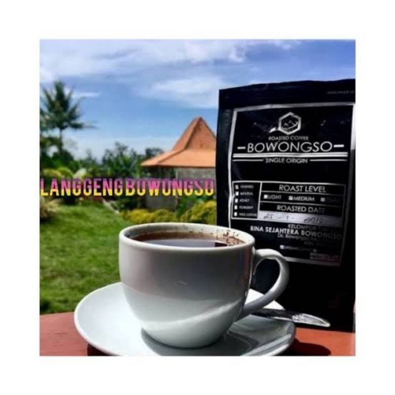 

kopi bowongso arabica asli wonosobo