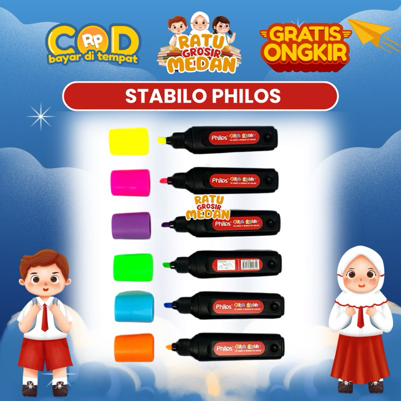 

Stabilo Warna Philos Satuan