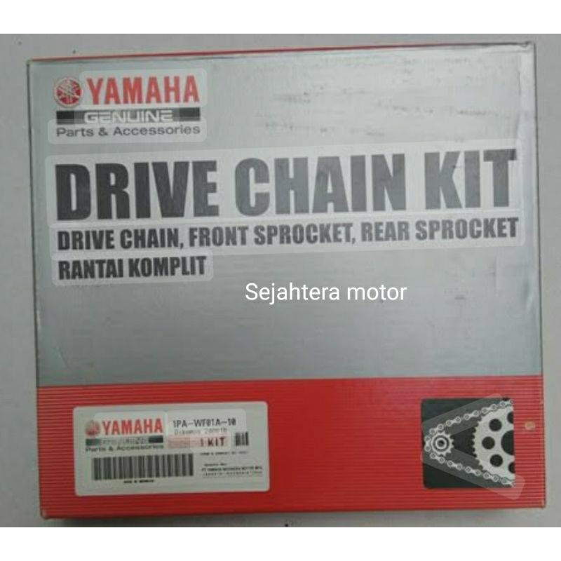 Gear set/paket asli YAMAHA VIXION NEW 1PA-WF01A-10