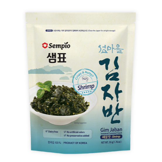 

SEMPIO Crispy Seaweed Snack Shrimp Flavor 50 gr