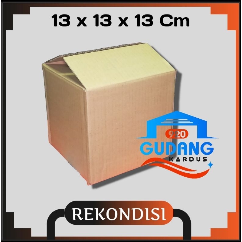 

KARDUS PACKING/KARTON/BOX UKURAN 13 x 13 x 13 Cm