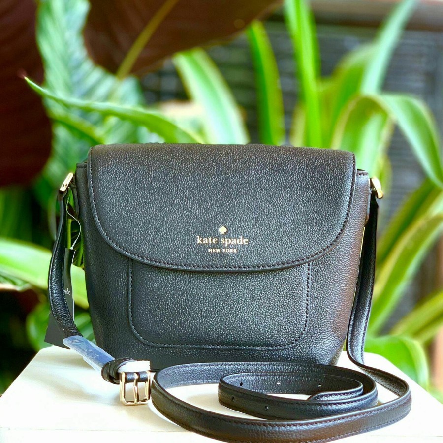 Tas Branded Wanita KATE SPADE Elsie Crossbody Leather Original Sling Bag Selempang Kulit
