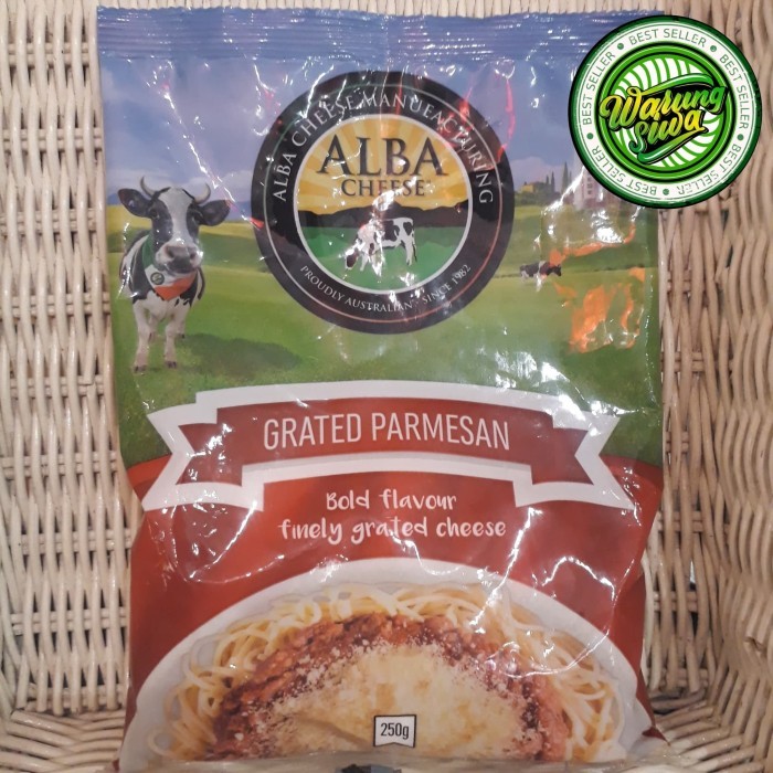 

[oddsolshop] pekanbaru/Alba Cheese Grated Parmesan Bold 100GR Keju Parut