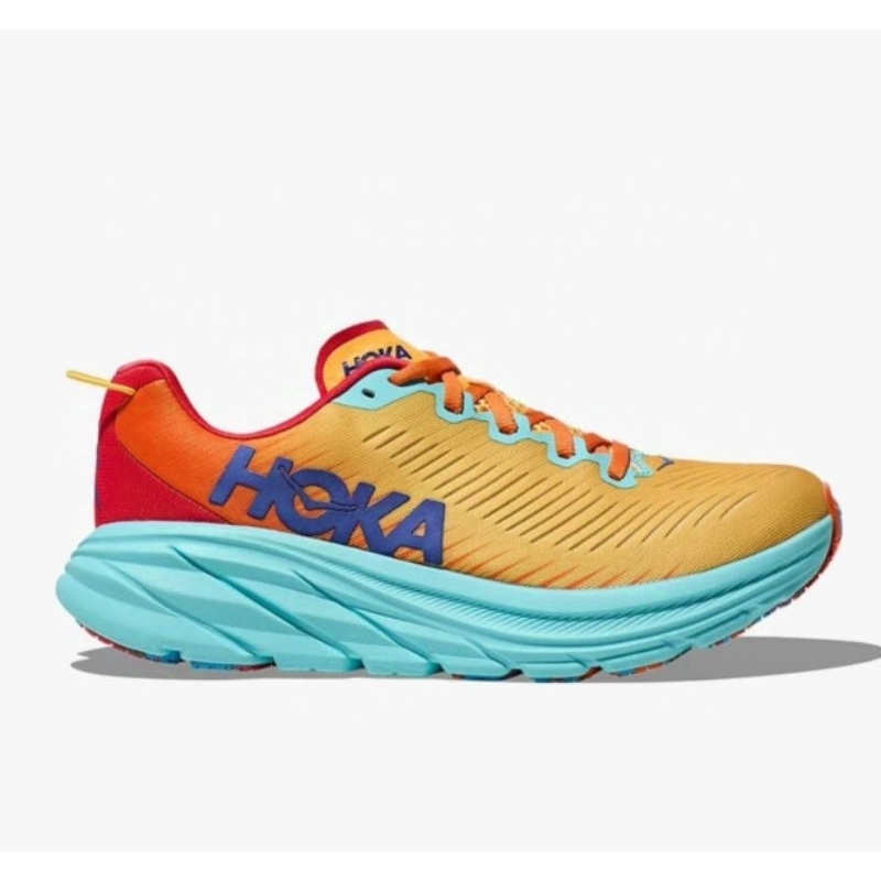 Hoka One One Rincon 3 Unisex Running Shoes - Cerise/Cloudless