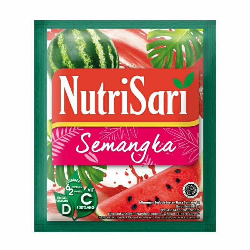 

nutrisari SEMANGKA 11gram