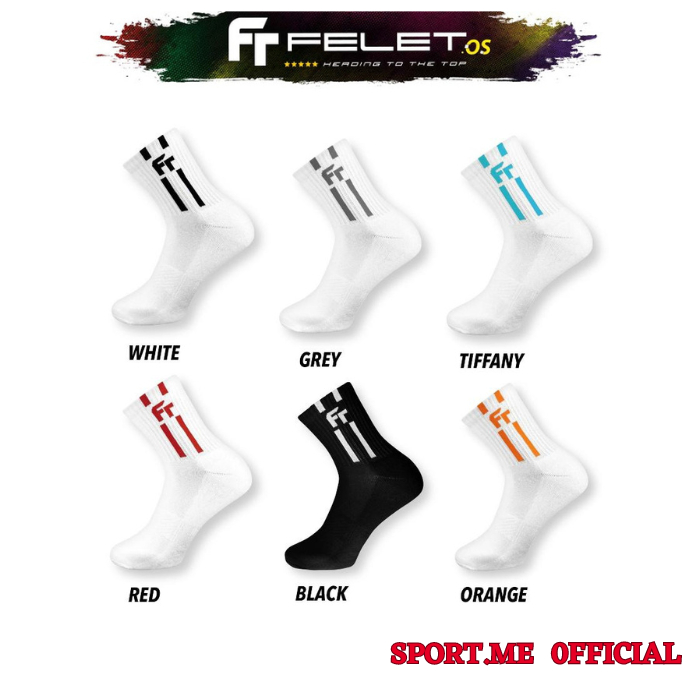 Felet SO 101 High Badminton Shock - Kaos Kaki Badminton Original Felet