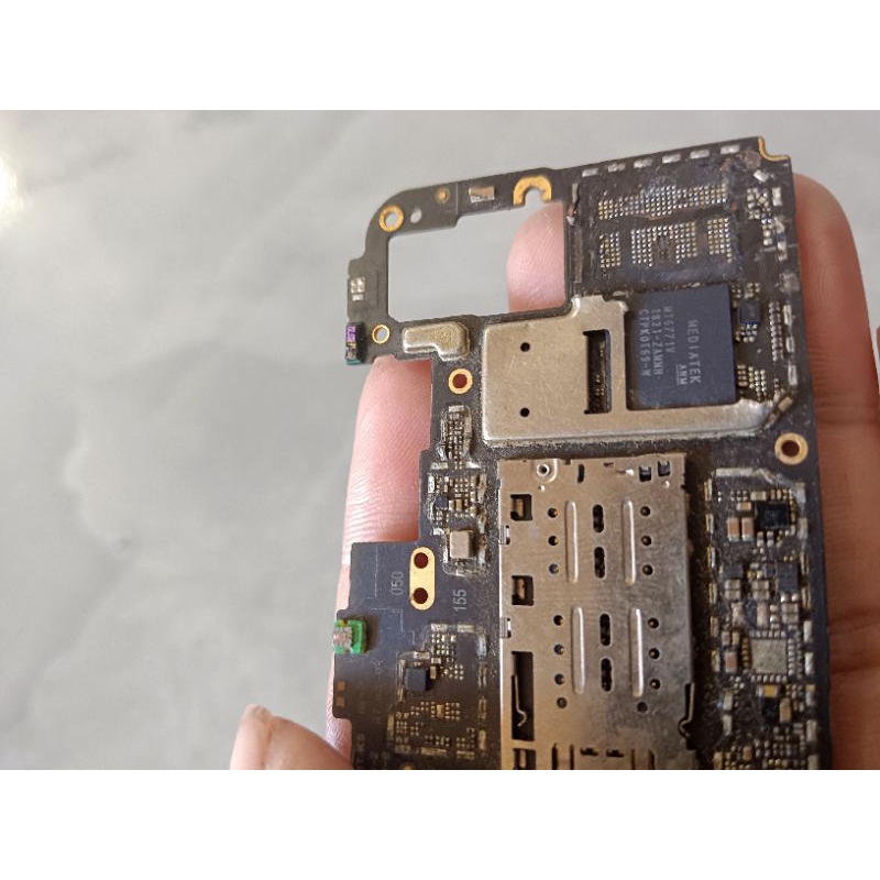 cpu mt6771v original masih nempel