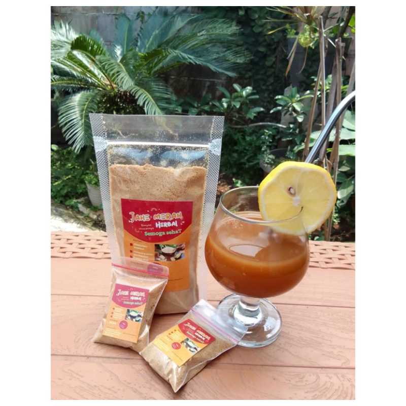 Bubuk Minuman Jahe Merah Herbal