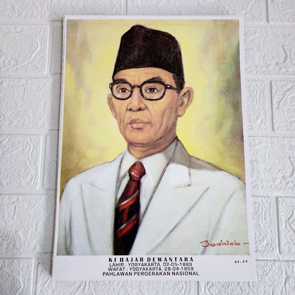 POSTER FOTO PAHLAWAN RI NASIONAL / FOTO PAHLAWAN INDONESIA