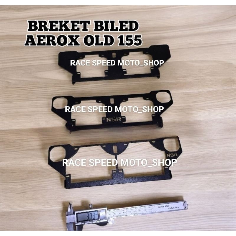 BREKET BILED AEROX OLD 2.5INCH/3INCH TEBAL 3MM