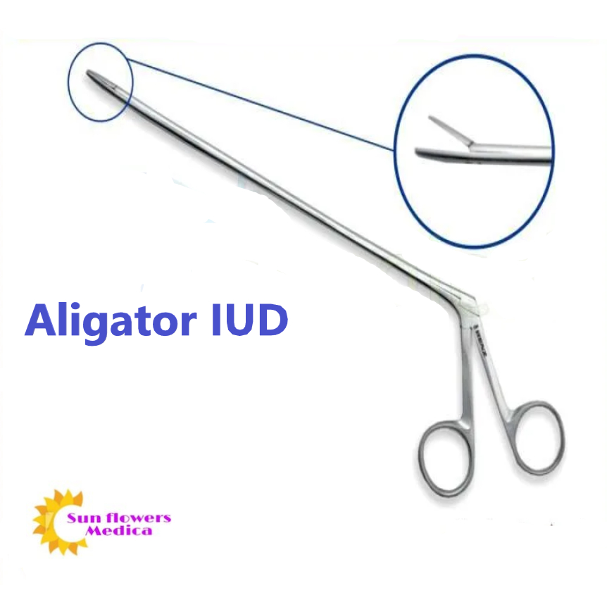 Klem Aligator IUD / IUD Forcep