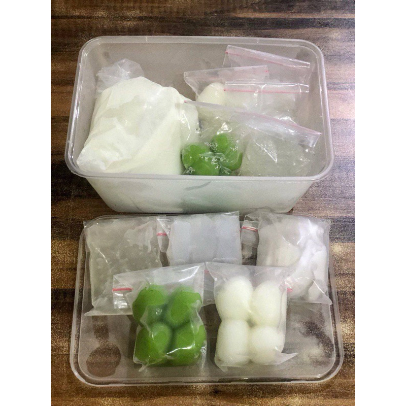 

Pandan Coconut Puding Family Pack (gambar hanya Contoh)