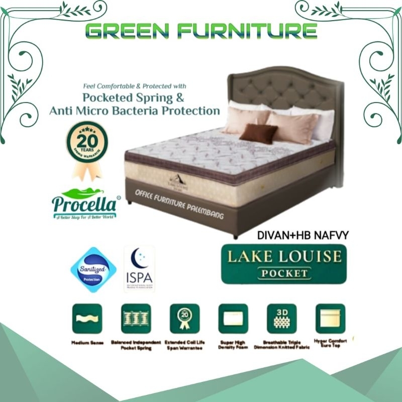 springbed procella/matras procella LAKE LOUISE Procella pocket spring