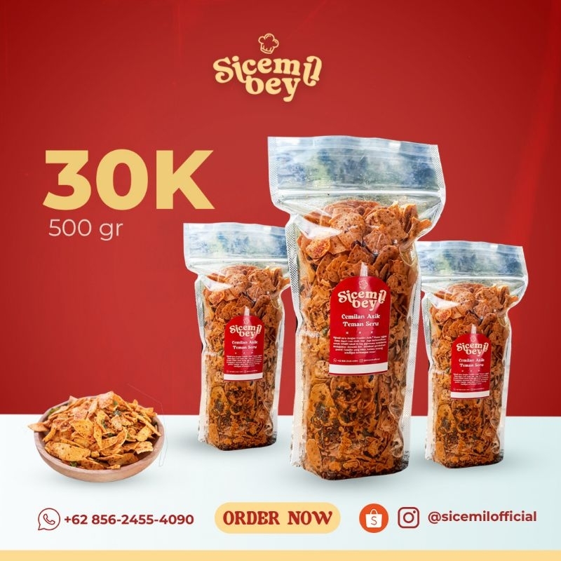 

Basreng Pedas Daun Jeruk 500 gr