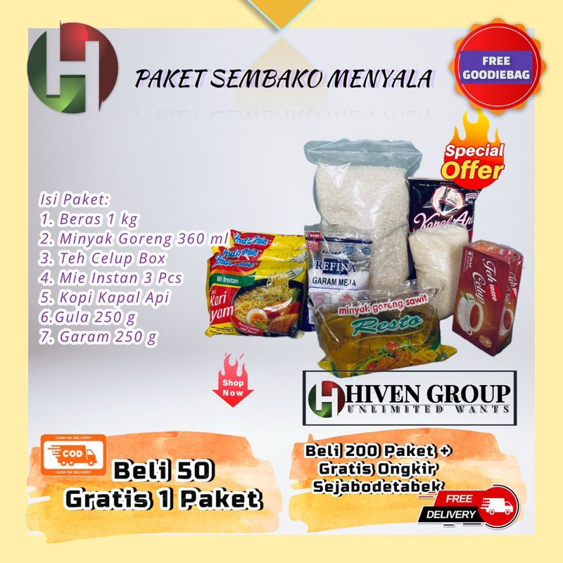 

PAKET SEMBAKO MENYALA