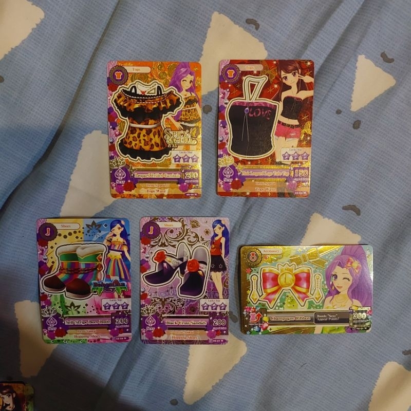 Kartu Aikatsu Sexy Pop Original Asli