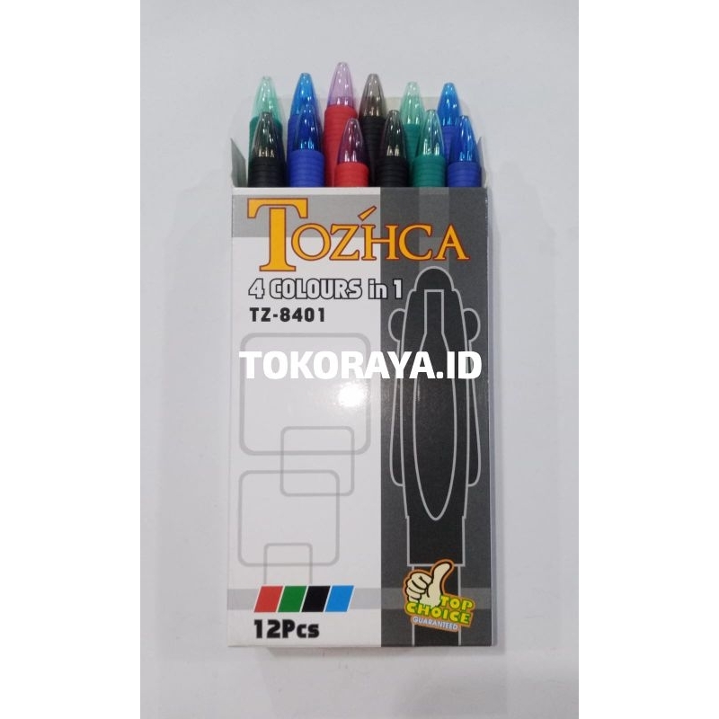 

PULPEN TOZHCA 4 COLOURS IN 1 (TZ-8401)